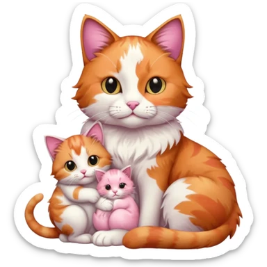 Cat nurses sticker