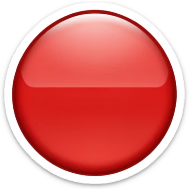 Verification badge red colour sticker