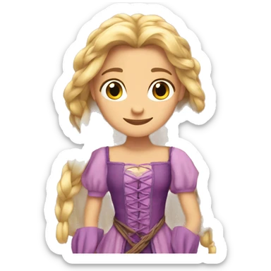 Repunzel sticker