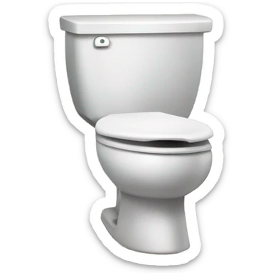 Skibidi toilet bitmoji sticker