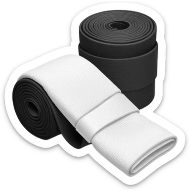 boxing hand wraps object icon, rolled athletic bandage for hands, white fabric texture, sporty combat gear, clean detailed look, 3D cartoon, mobile game icon style, centered, clean background, no text, no watermark
 sticker