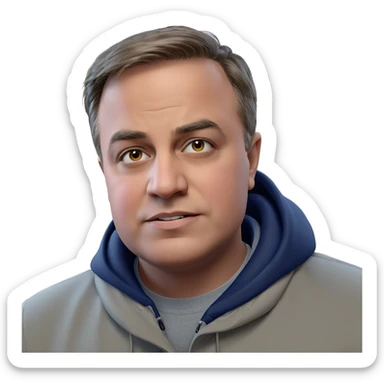 boy looking at viewer meme sticker