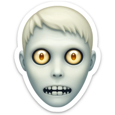 Spooky Approaching sticker