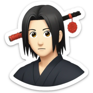 Itachi uchiwa sticker