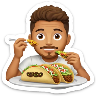 Fernando tatis jr eating a taco sticker