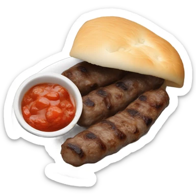 Sarajevski cevapi  sticker