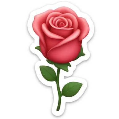 rose toy sticker