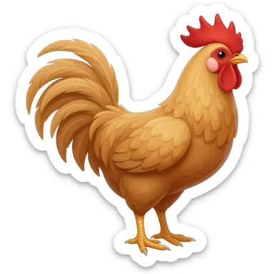 Cock sticker