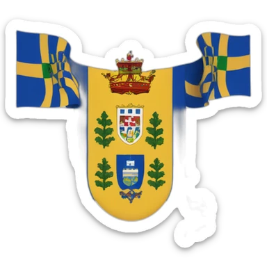 Flag of Madeira Island sticker