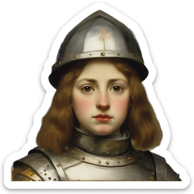 Joan of Arc John Everett Millais sticker