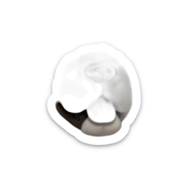 Chow chow sleeping sticker