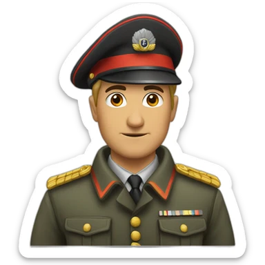 Soldat allemand  sticker