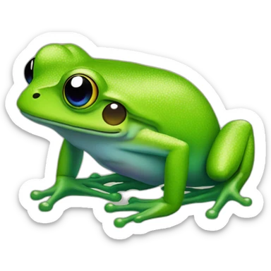 frogs turned gay by the chemicals that obama put in the water sticker