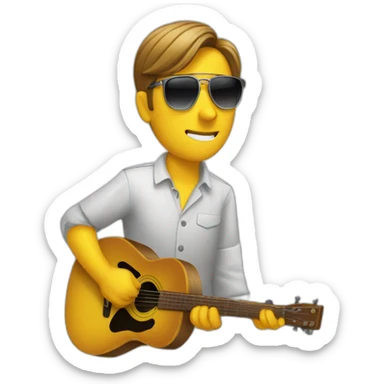 Tourne-disque sticker