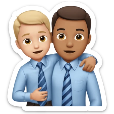 child play beating dad sticker