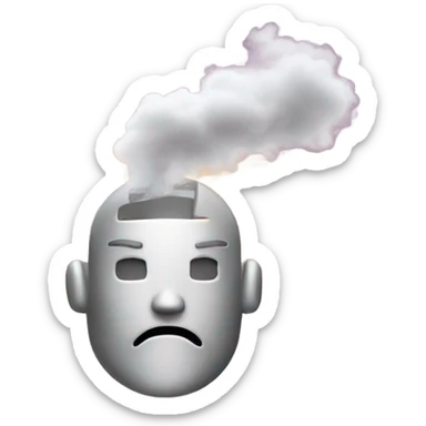 emoji vaping sticker