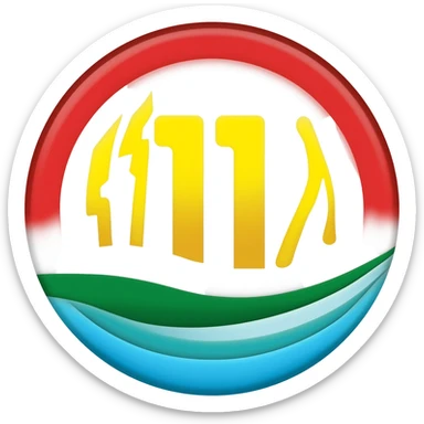Logotipo de alianza patria sol Bolivia sticker