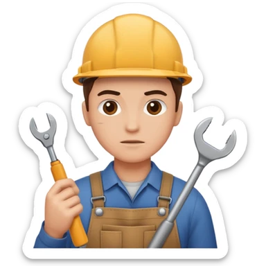  Repairing a tool sticker