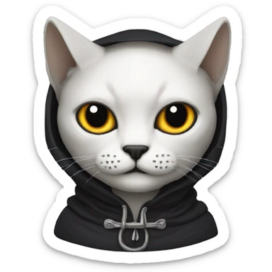 reaper cat sticker