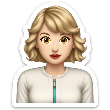 Taylor swift cardigain sticker