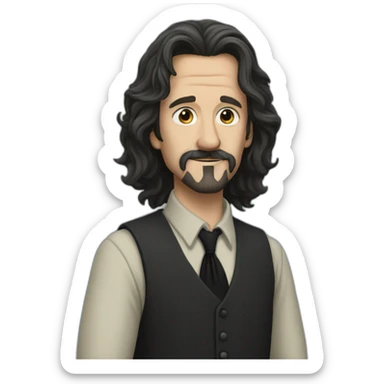 sirius black sticker