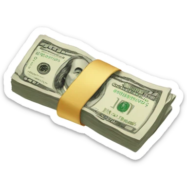 Cash  sticker