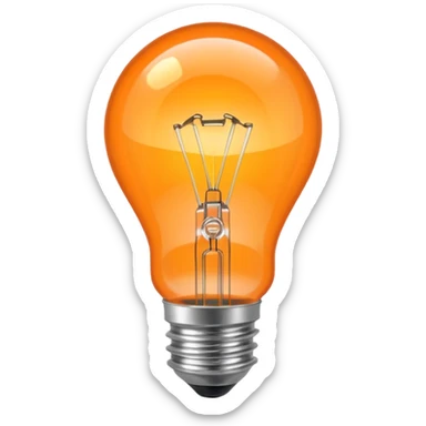 Bulb Filament sticker