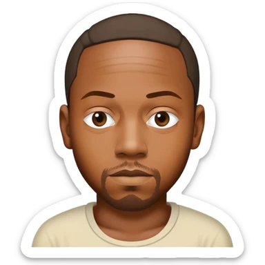 Kendrick Lamar as Skibidi toilet  sticker