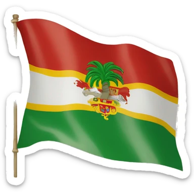Sicilian Flag sticker