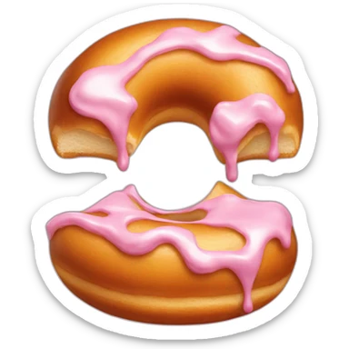 Glazed Donut sticker