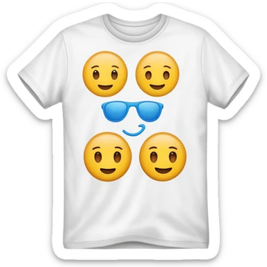 Emoji With t-shirt arsenal sticker