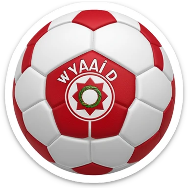 Do a wydad logo in emoji sticker