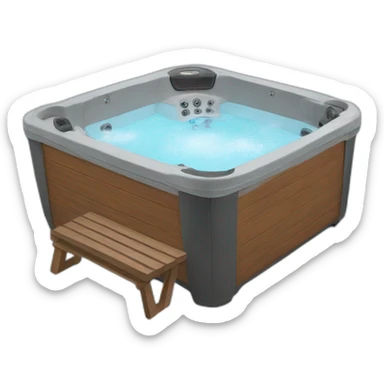 hot tub sticker
