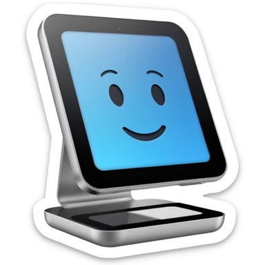 etiqueta "producto con IA" sticker