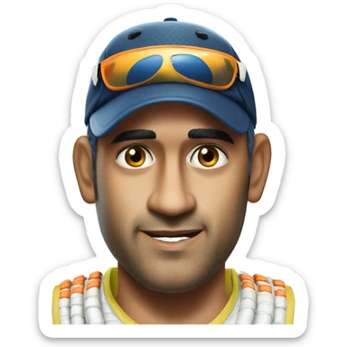 Ms Dhoni sticker