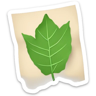 Hoja de papel con pasos escritos sticker