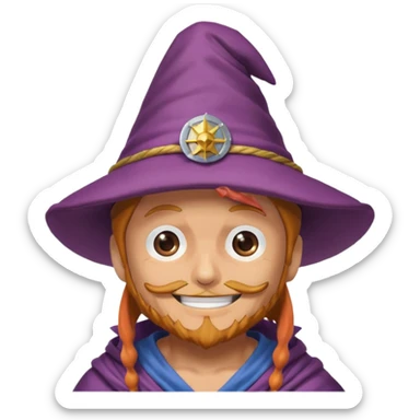 chopper one piece Wizard sticker