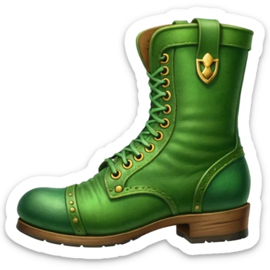 leprechaun boot sticker