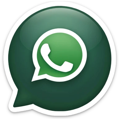 WhatsApp logo sticker