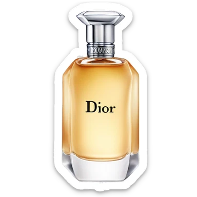 Man Dior perfume sticker