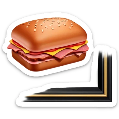  paris art SPAM MEAT gallery show  sticker