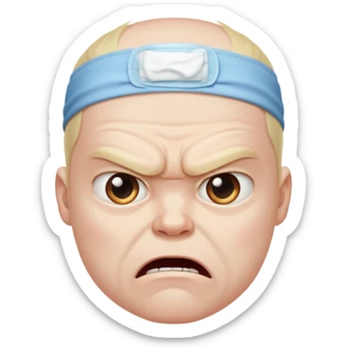 😡 wear disposable diaper sticker