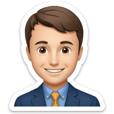 Charlie Kirk emoji sticker