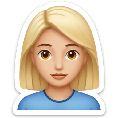 a profil picture on social media sticker