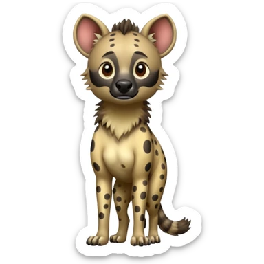 Vrc hyena sticker