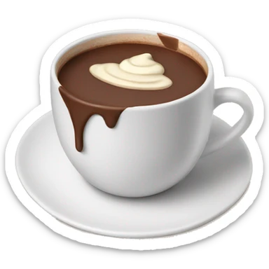 Chocolat chaud  sticker