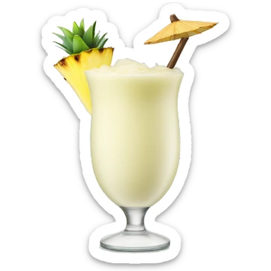 piña colada  sticker