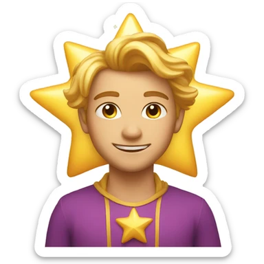 star of wishes sticker