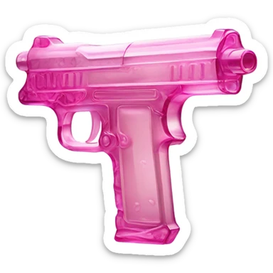 pink ice gun sticker