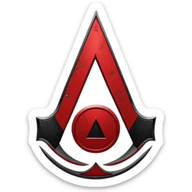 Assassin's creed simbol emoji sticker